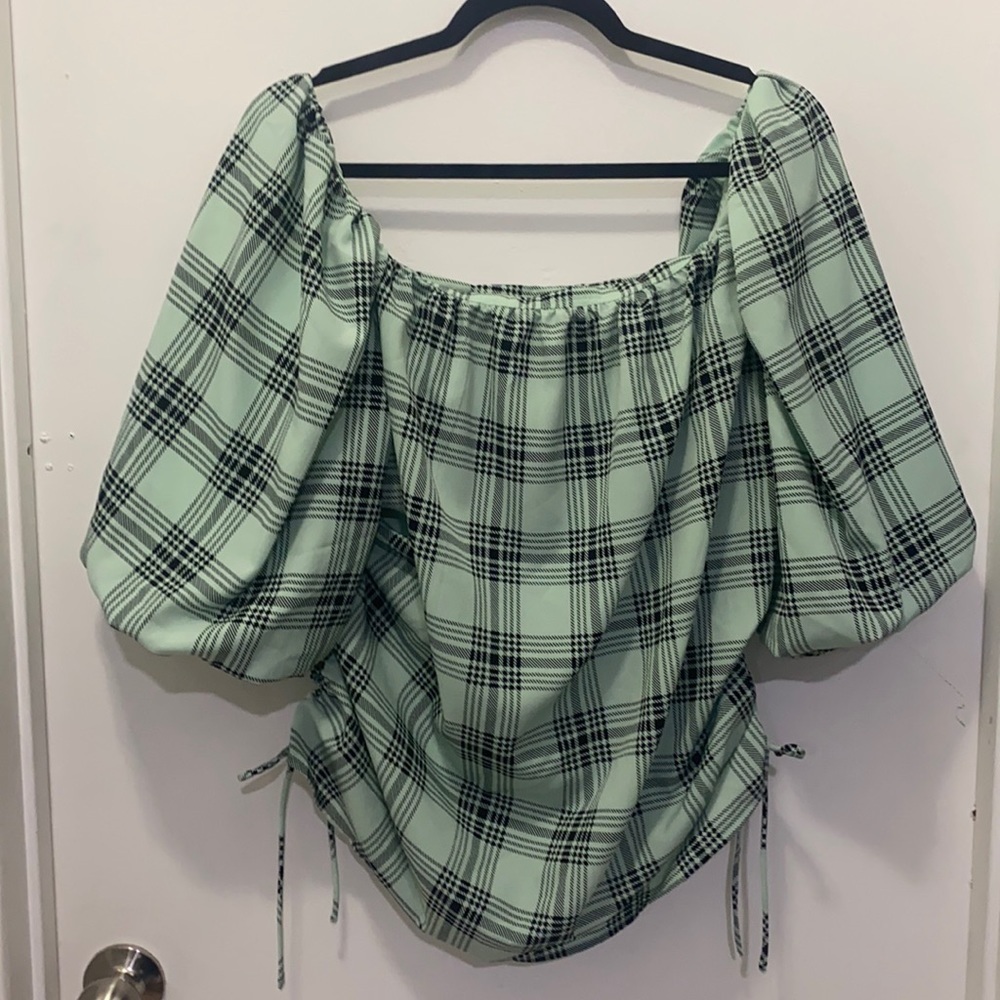 ASOS Balloon Sleeve Top